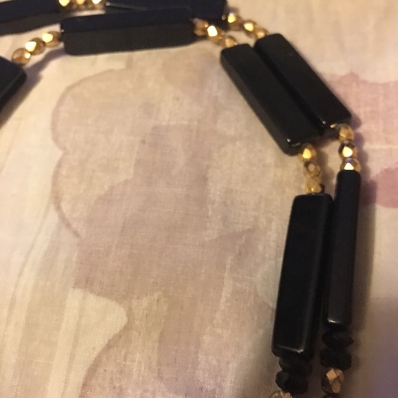 crystal  necklace like new  18kt - Picture 2 of 8